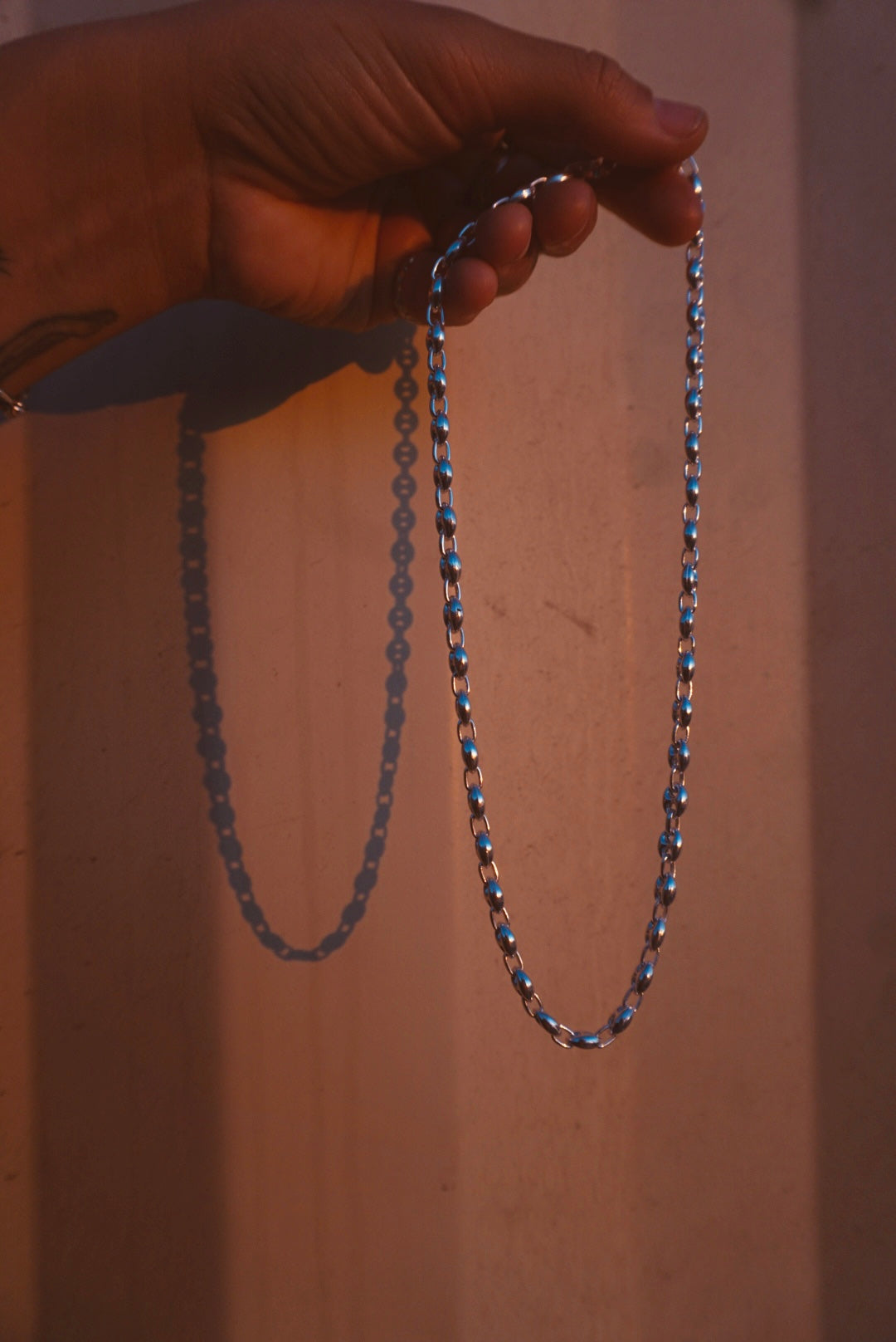 ‘Mariner Anchor Chain Necklace 5.7mm — Halibou Layering Collection // Sterling Silver