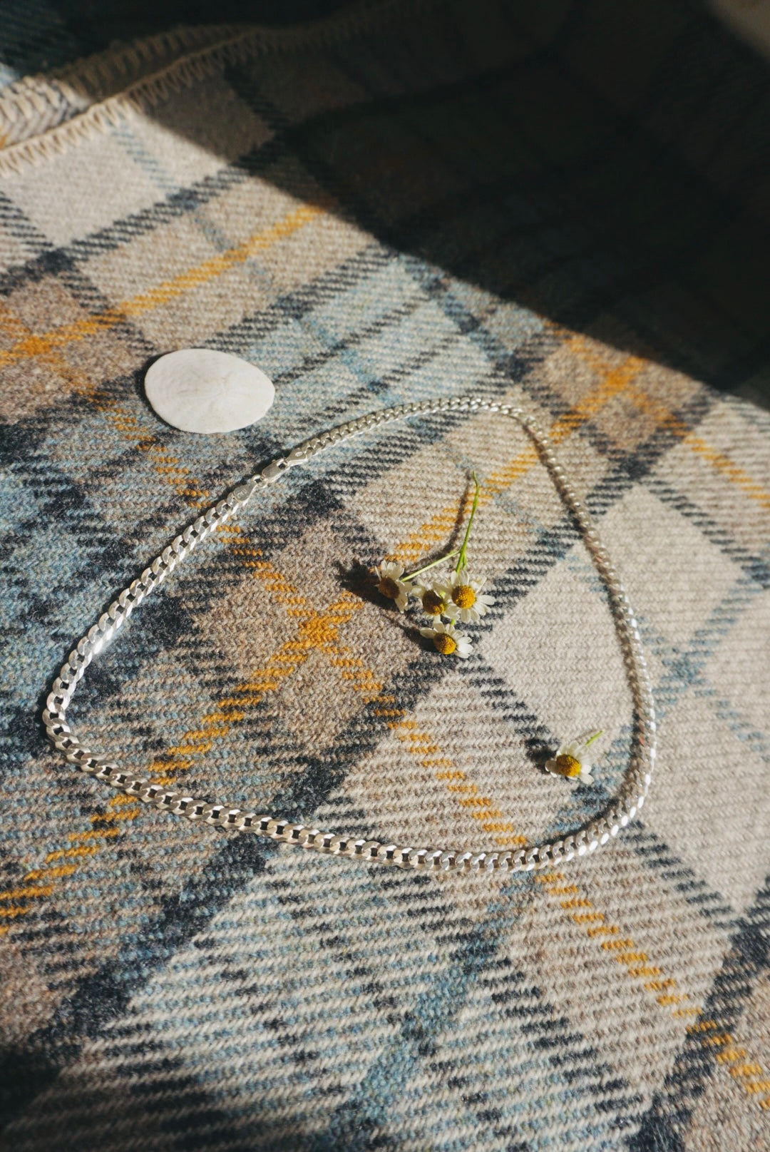 ‘Mini Abundance Chain Necklace — Halibou Layering Collection // Sterling Silver