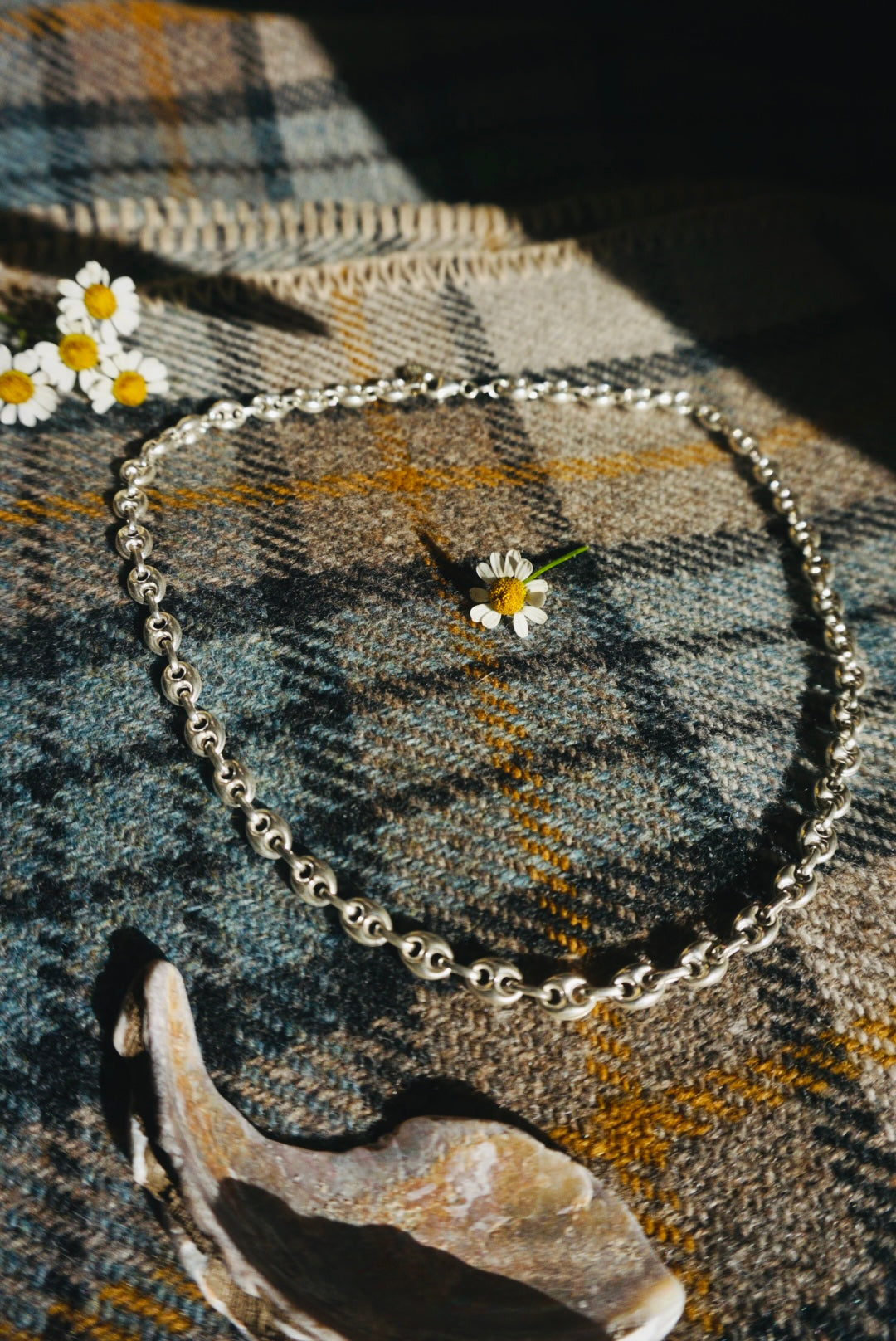‘Mariner Anchor Chain Necklace 5.7mm — Halibou Layering Collection // Sterling Silver