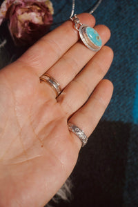 Silver Lining Necklace #2 // Dry Creek Turquoise