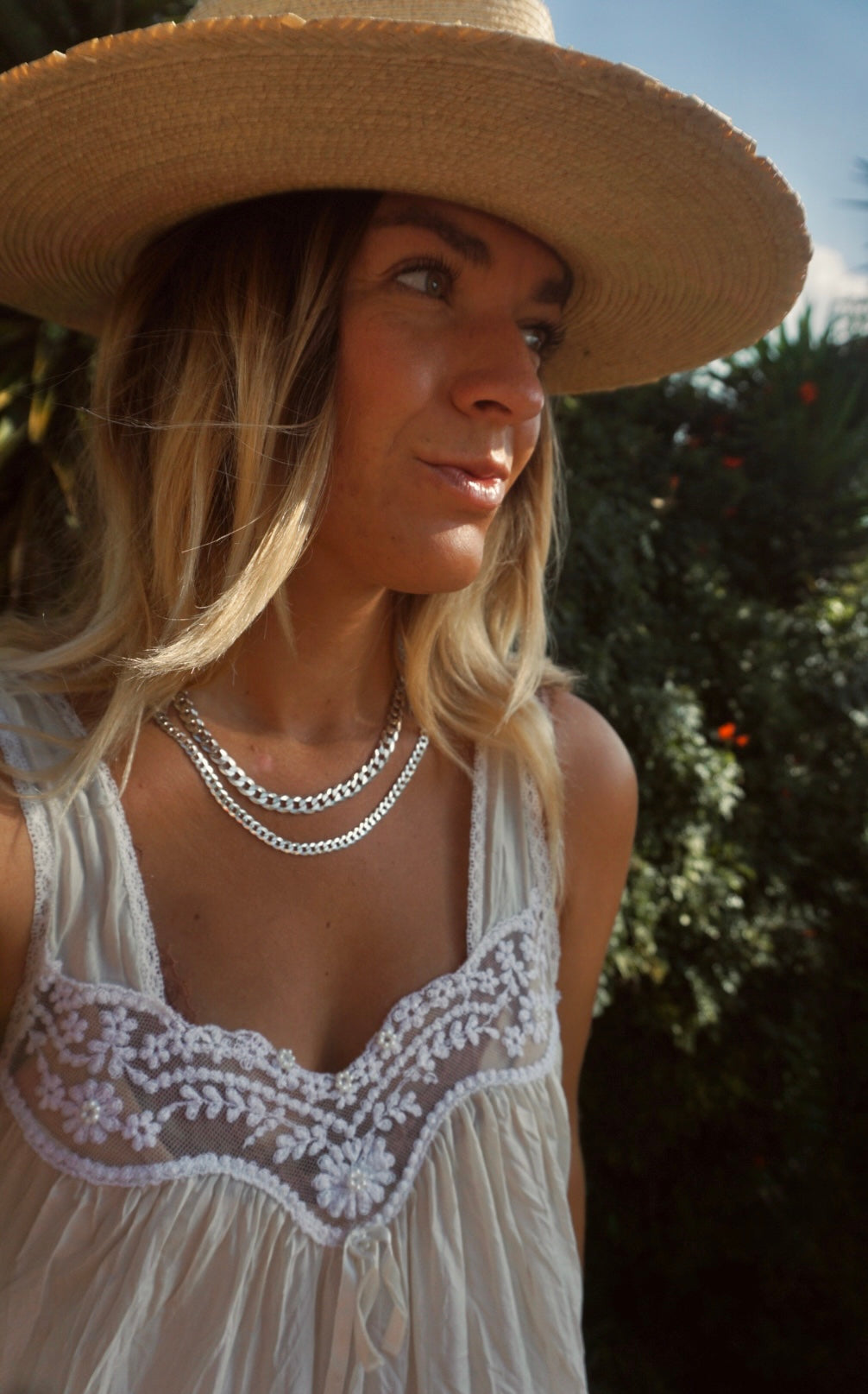 ‘Abundance Chain Necklace — Halibou Layering Collection // Sterling Silver