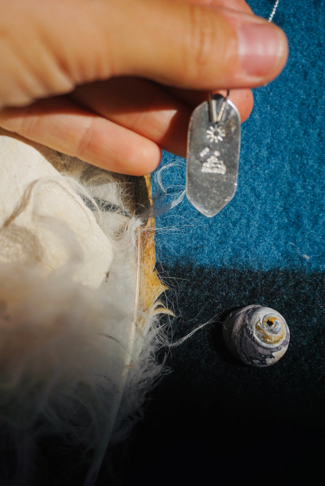 Silver Lining Necklace #5 // Quartz Crystal