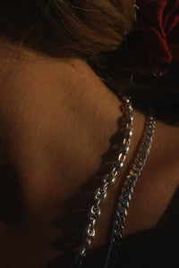 ‘Mariner Anchor Chain Necklace 5.7mm — Halibou Layering Collection // Sterling Silver