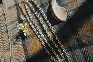 ‘Mariner Anchor Chain Necklace 5.7mm — Halibou Layering Collection // Sterling Silver