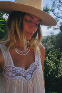 ‘Abundance Chain Necklace — Halibou Layering Collection // Sterling Silver