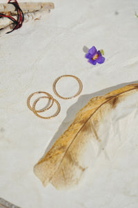 ‘Stacker Band #9 — 14k Goldfill Sparkle Ring