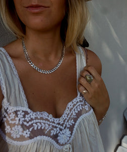 ‘Abundance Chain Necklace — Halibou Layering Collection // Sterling Silver