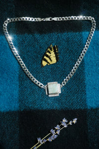 The Midi Abundance Necklace ft. Four Directions // Sterling Silver +  Dry Creek Turquoise