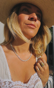 ‘Mariner Anchor Chain Necklace 5.7mm — Halibou Layering Collection // Sterling Silver