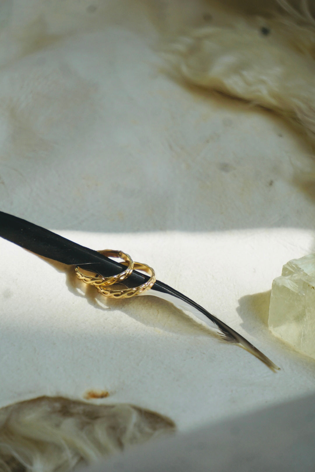 ‘Stacker Band #11 — 14k Goldfill French Braid Ring