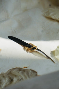 ‘Stacker Band #11 — 14k Goldfill French Braid Ring
