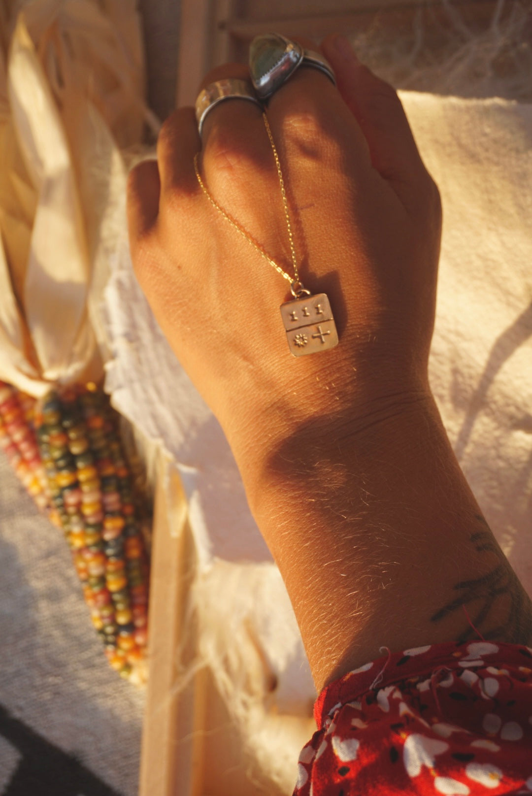 111 Angel #’s Golden Ticket Necklace // 14k Goldfill