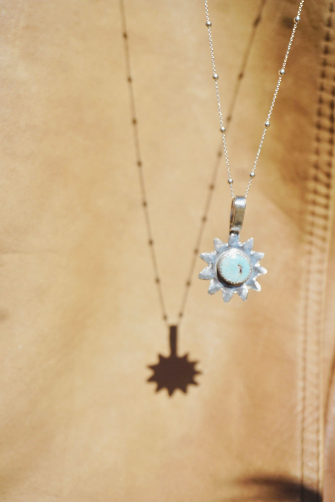 Sun Keepers Talisman Necklace #2 // Dry Creek Turquoise
