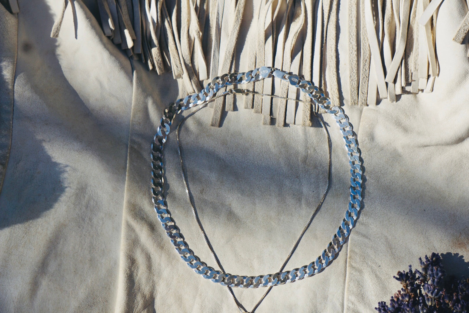 The Abundance Curb Chain — Halibou Layering Collection // Italian Sourced Sterling Silver