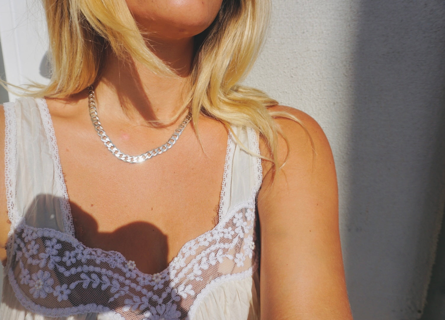 ‘Abundance Chain Necklace — Halibou Layering Collection // Sterling Silver