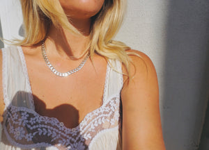 ‘Abundance Chain Necklace — Halibou Layering Collection // Sterling Silver