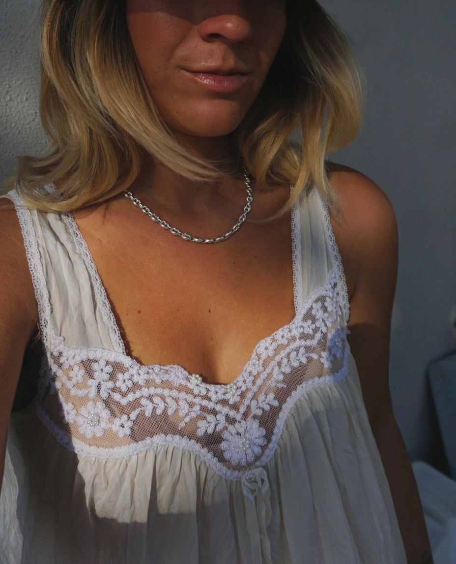 ‘Mariner Anchor Chain Necklace 5.7mm — Halibou Layering Collection // Sterling Silver