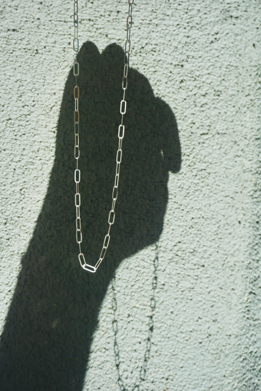 Halibou Paperclip Chain Necklace #1 // Sterling Silver