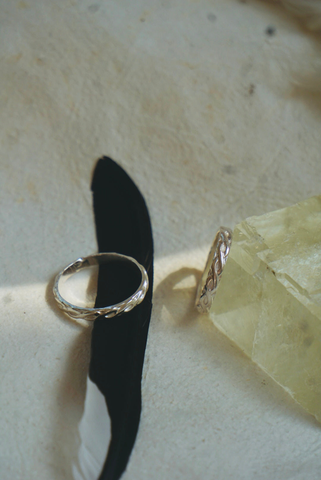 ‘Stacker Band #6 — Sterling Silver French Braid Ring