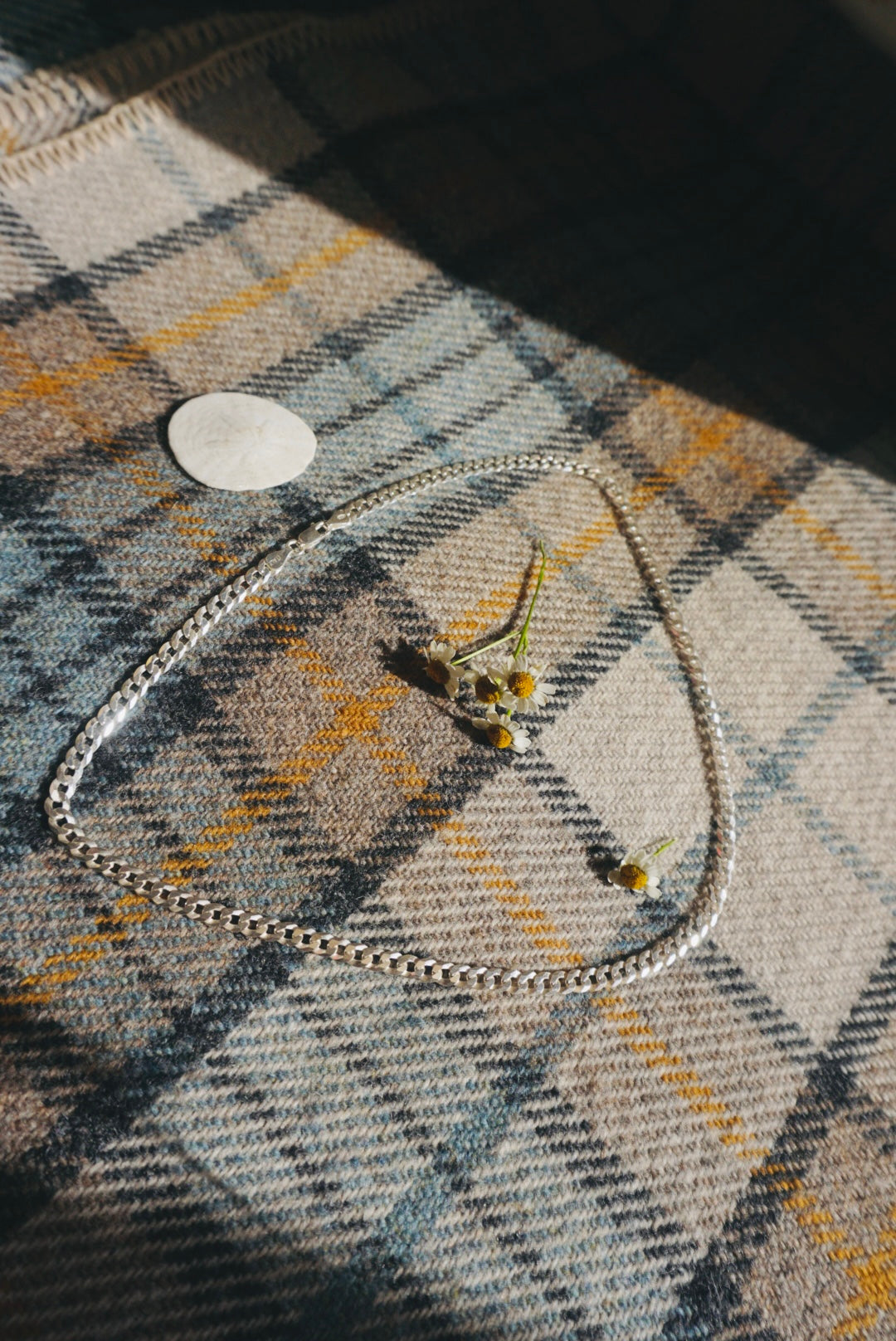 ‘Mini Abundance Chain Necklace — Halibou Layering Collection // Sterling Silver