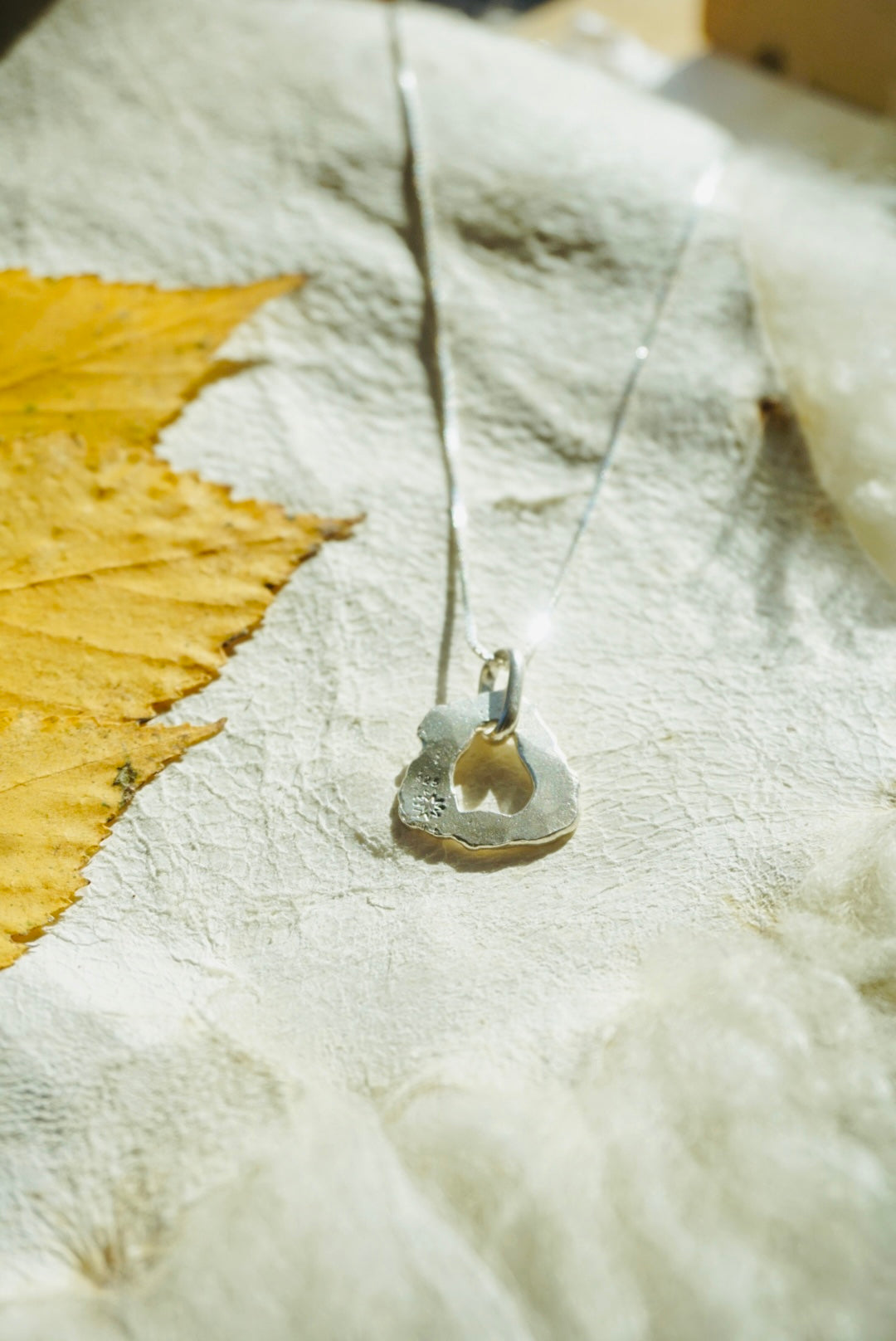 Freeform Looper Necklace #3 // Sterling Silver