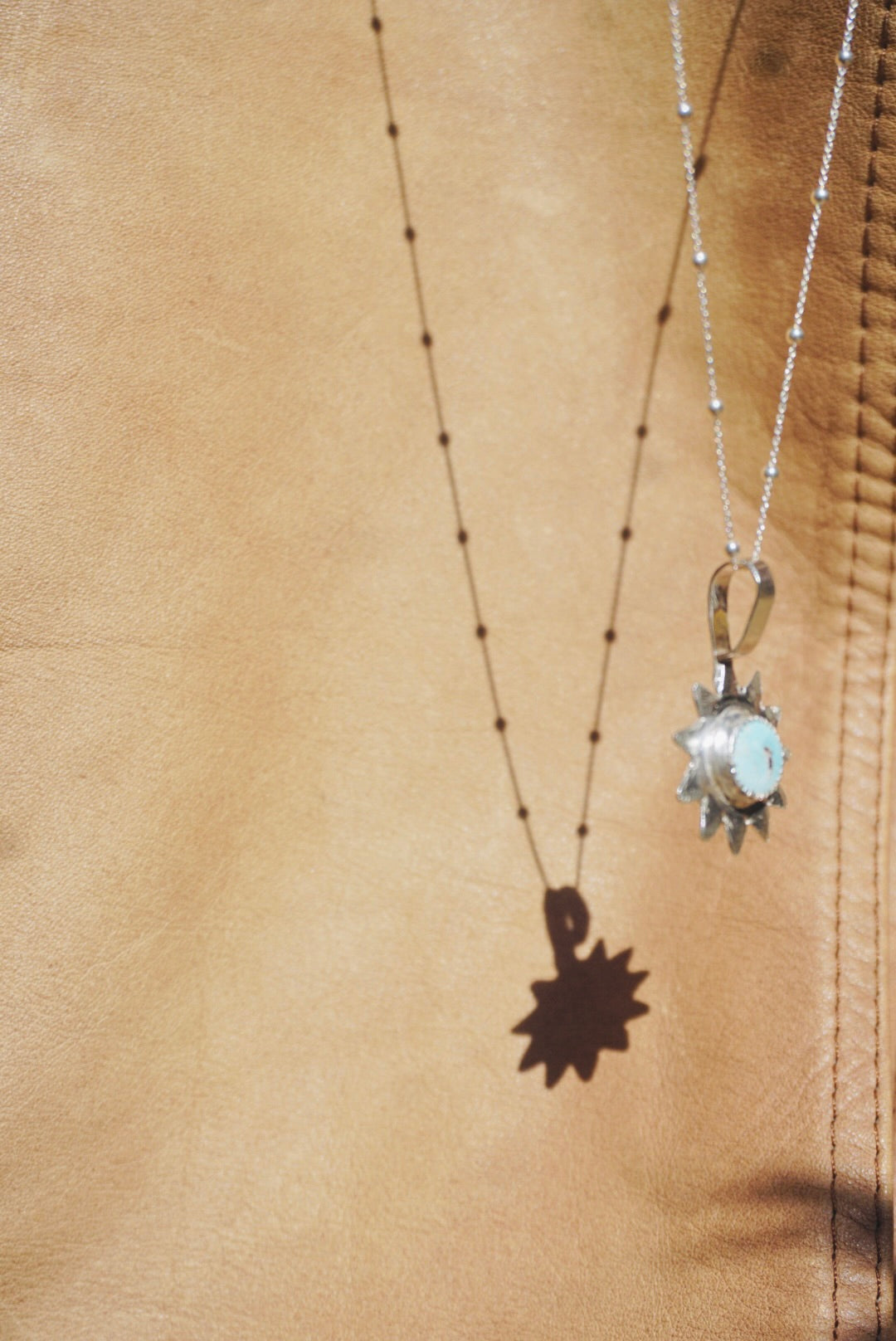 Sun Keepers Talisman Necklace #2 // Dry Creek Turquoise