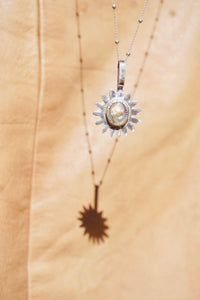 Sun Keepers Talisman Necklace #3 //  Abalone Stone