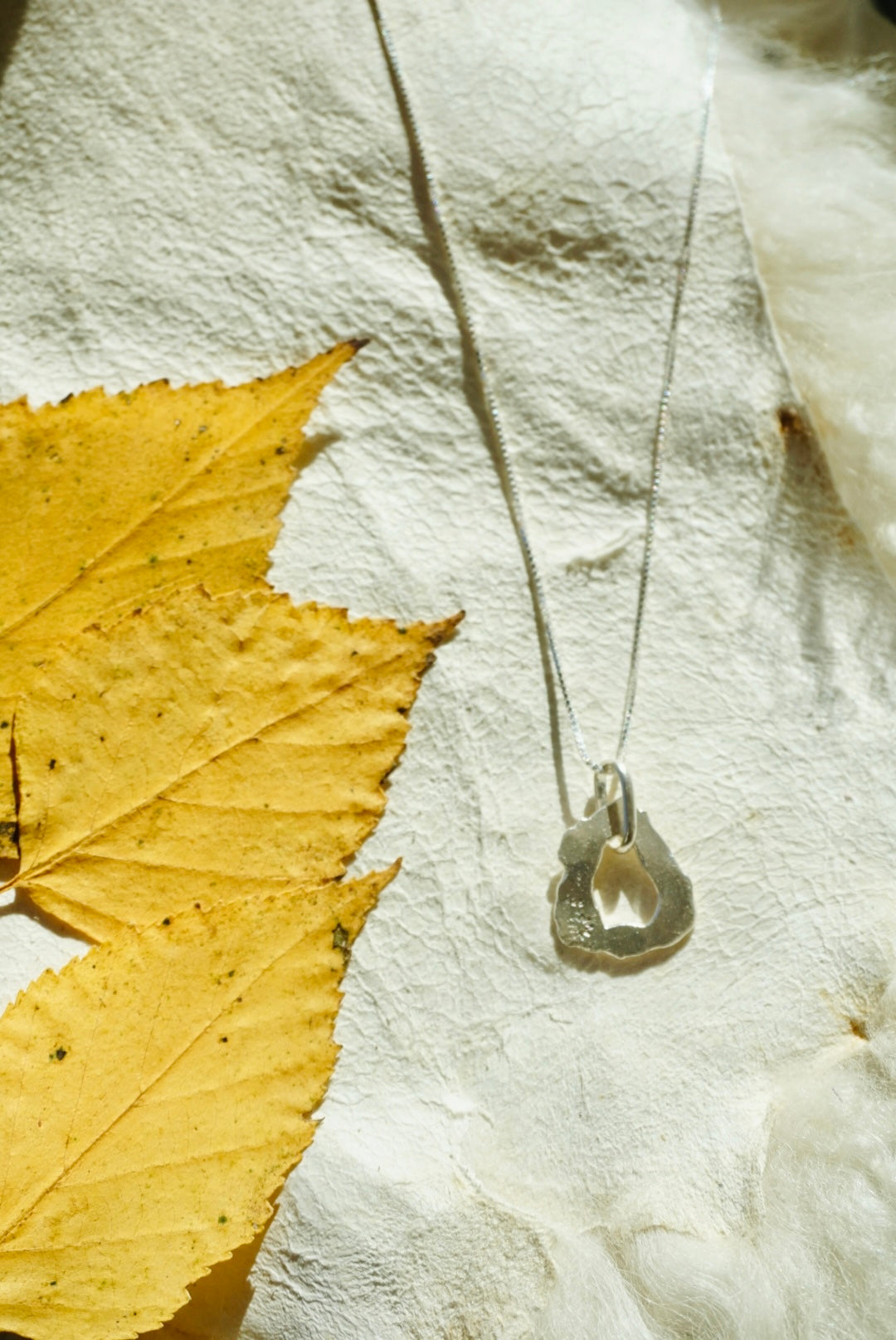 Freeform Looper Necklace #3 // Sterling Silver