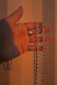 ‘Mariner Anchor Chain Necklace 5.7mm — Halibou Layering Collection // Sterling Silver
