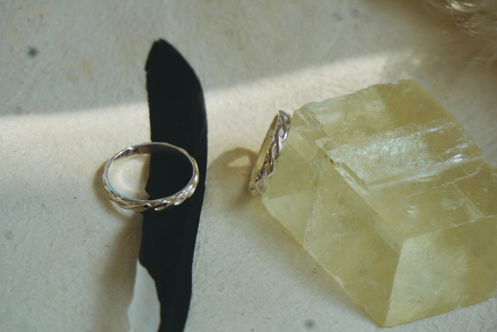 ‘Stacker Band #6 — Sterling Silver French Braid Ring